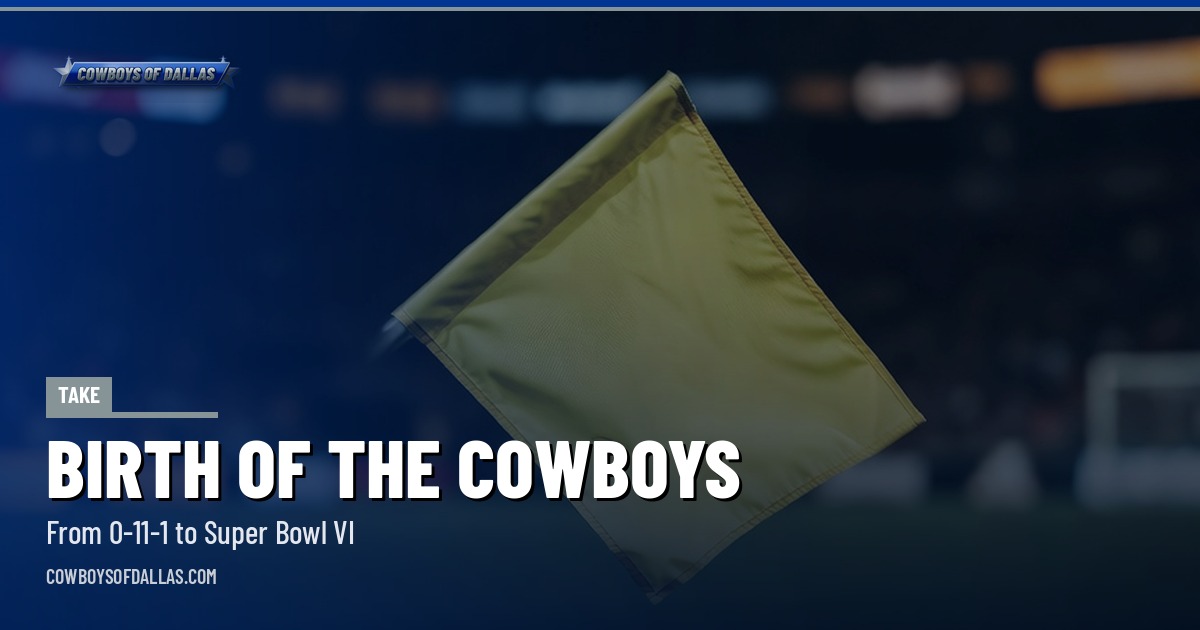 How the Cowboys Were Born: A Fight Song, an 0-11-1 Start and 'Next Year's Champions'